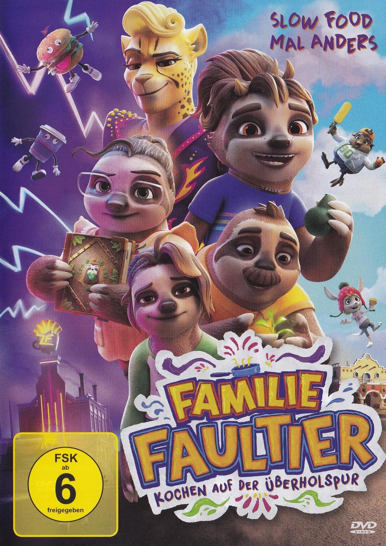 Familie Faultier - Kochen auf der Überholspur